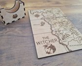 The Witcher Map Onderzetters - Set van 6