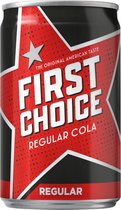 First Choice Cola regular 2 multipacks x 12 blikjes x 15 cl