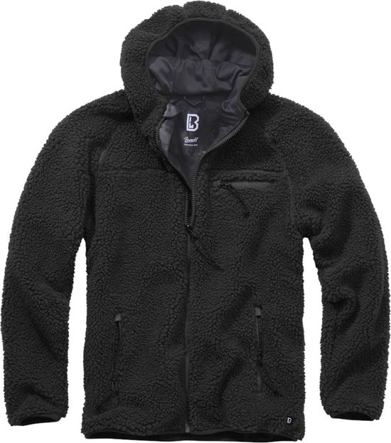 Brandit - Teddyfleece Worker Jacket - 4XL - Zwart