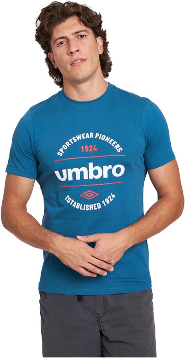 Umbro Terrace Sweatshirt Met Rits Blauw L Man,Vrouw