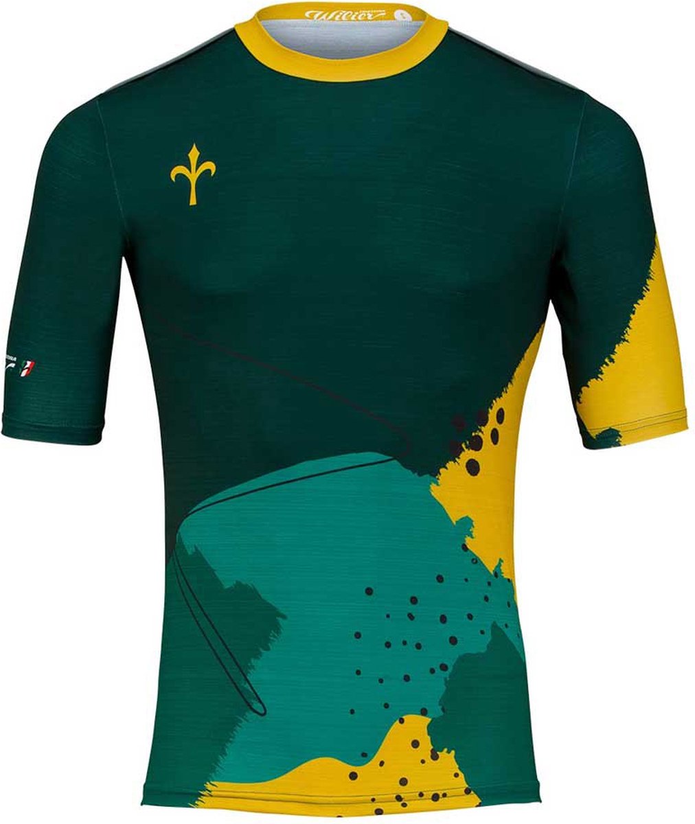Wilier Azimut T-shirt Met Korte Mouwen Groen