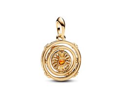 Pandora Game of Thrones Spinning Astrolabe Hangende Bedel Gold plating - Goudkleurig 762971C01