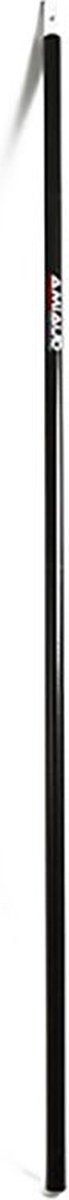 Amiaud Clip-on Hvy Sheated Handvat Voor Schepnet Zwart 200 cm