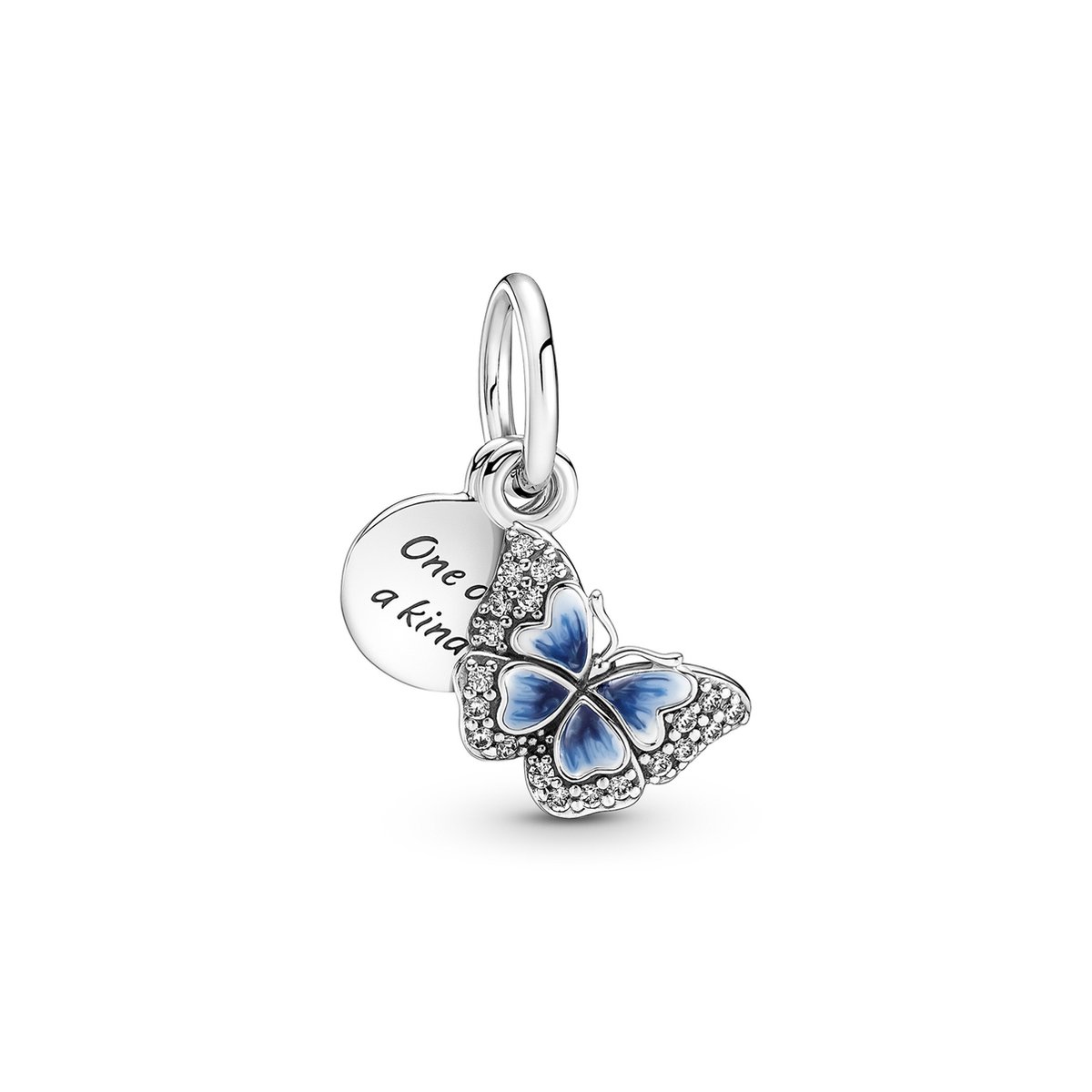 Pandora Moments Dames Bedel Zilver - BlauwZilverkleurig