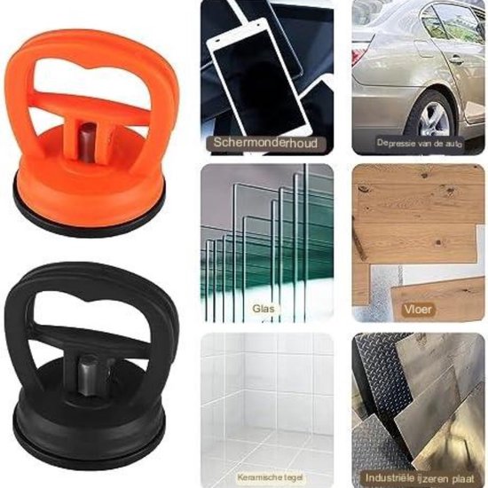 Auto Carrosserie Uitdeuk Reparatie Kit Auto Dent Air Pneumatische Vacuüm Zuignap Slide Hammer Kit Aluminium Auto Deuk Reparatie Trekkers For Auto Auto Lichaam Repareren Gereedschap
