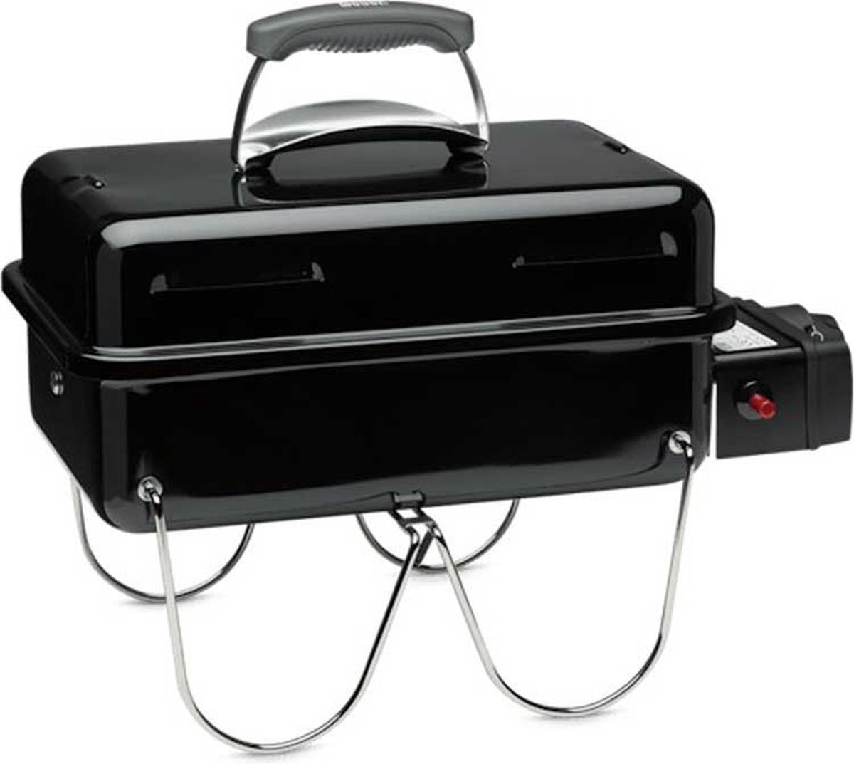 Weber Go-Anywhere Gas Barbecue - 41x26 cm - Roestvrijstalen branders - Gasregelkop - Incl. deksel – foto 7
