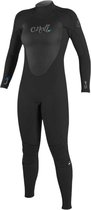 O'Neill Dames Epic 5/4mm Rug Ritssluiting Wetsuit - Black