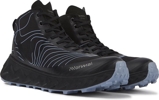 Nnormal Tomir Waterproof Mid Trailrunningschoenen Zwart EU 40 2/3 Man