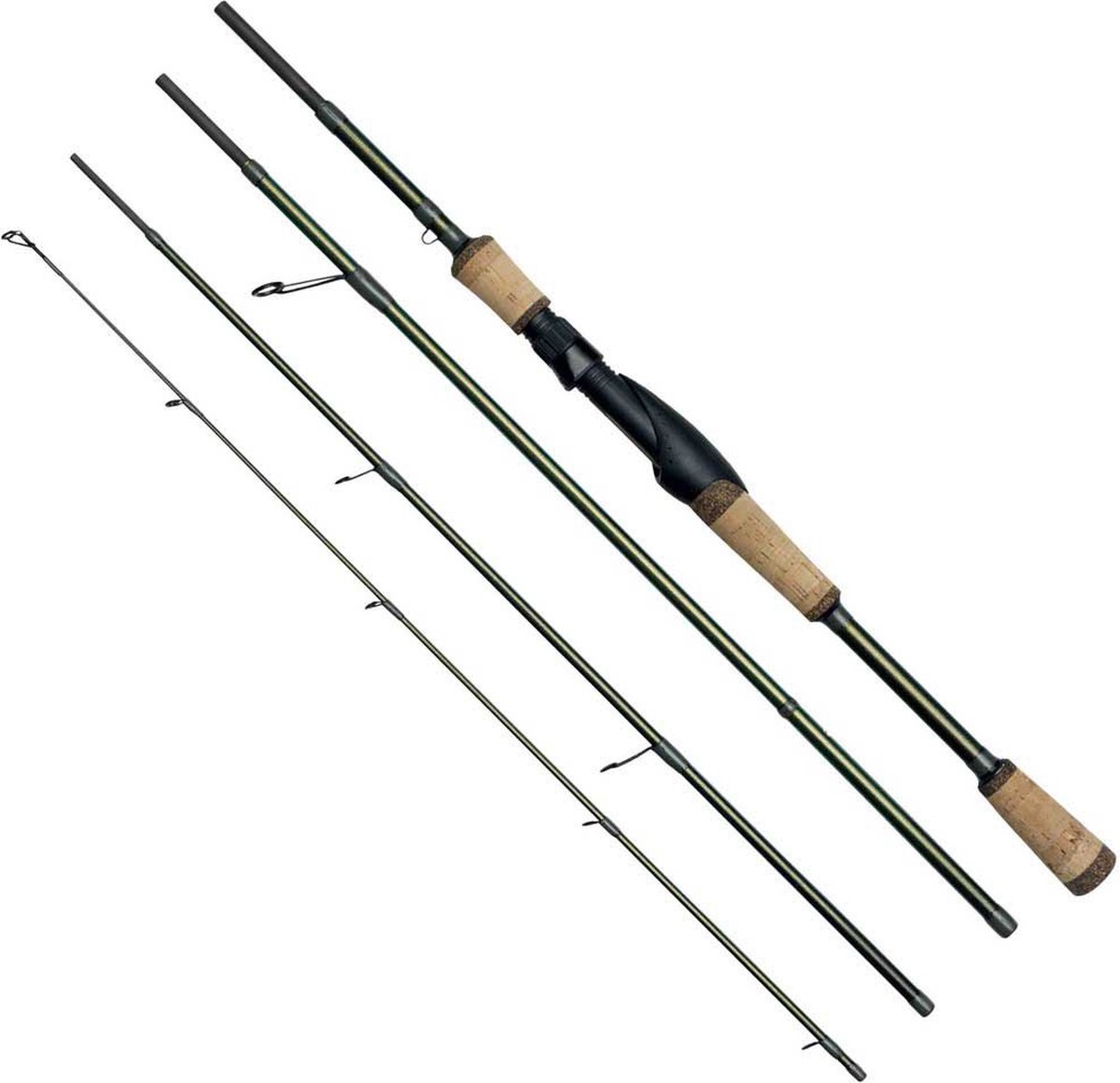 Kinetic Warlord Ct Spinhengel Groen 2.44 m / 20-60 g