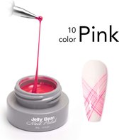 Jelly Bean Vernis à Ongles Spider Gel Rose - Gel Nail Art Pink - Vernis Gel UV 5ml