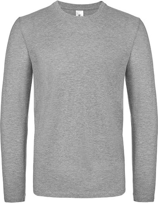 Chemise homme 'E150' à manches longues B&C Collection Sport Grey taille S