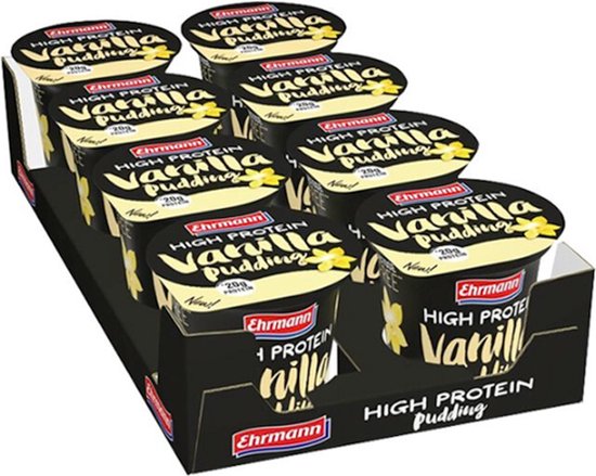 Ehrmann High Protein Pudding 8 Pack Schokolade www.bol.com