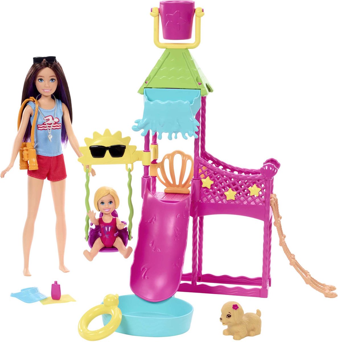 Barbie Skipper Eerste Baantjes Babysitter - Speelfigurenset