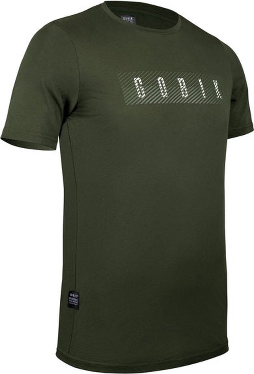 Gobik Overlines T-shirt Met Korte Mouwen Groen XL Man