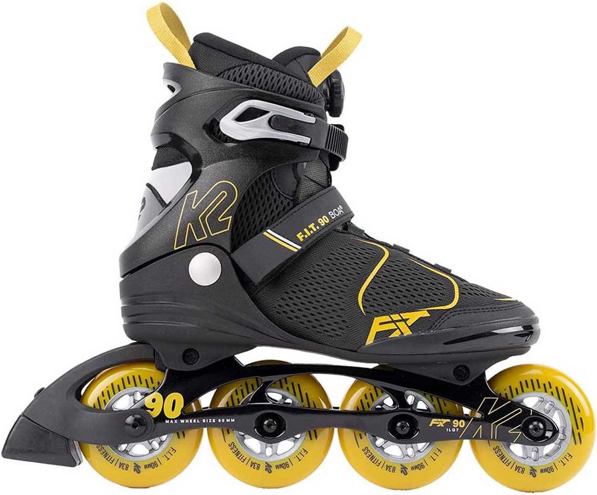 K2 Skate F.i.t90 Boa Inline Skates Man Grijs