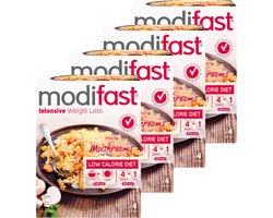Modifast | Intensive | Pasta with Mushrooms | 4 Stuks | 4 x 248 g