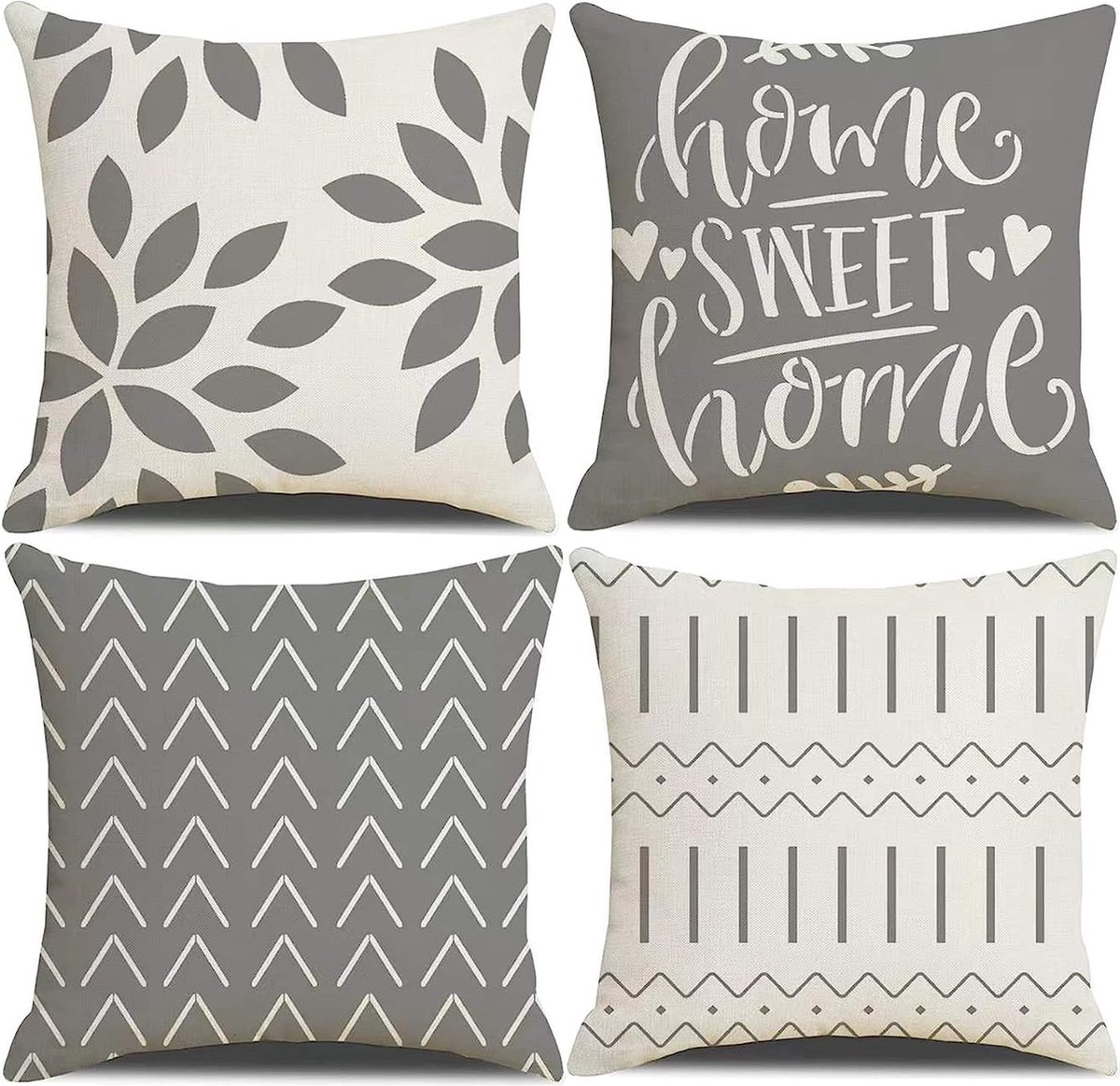 Set van luxe kussenslopen - kussensloop set - woonkamer