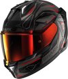 Shark - shark skwal i3 linik blank anthracite red - ECE goedkeuring - Maat M - Integraal helm - Scooter helm - Motorhelm - Zwart - ECE 22.06 goedgekeurd