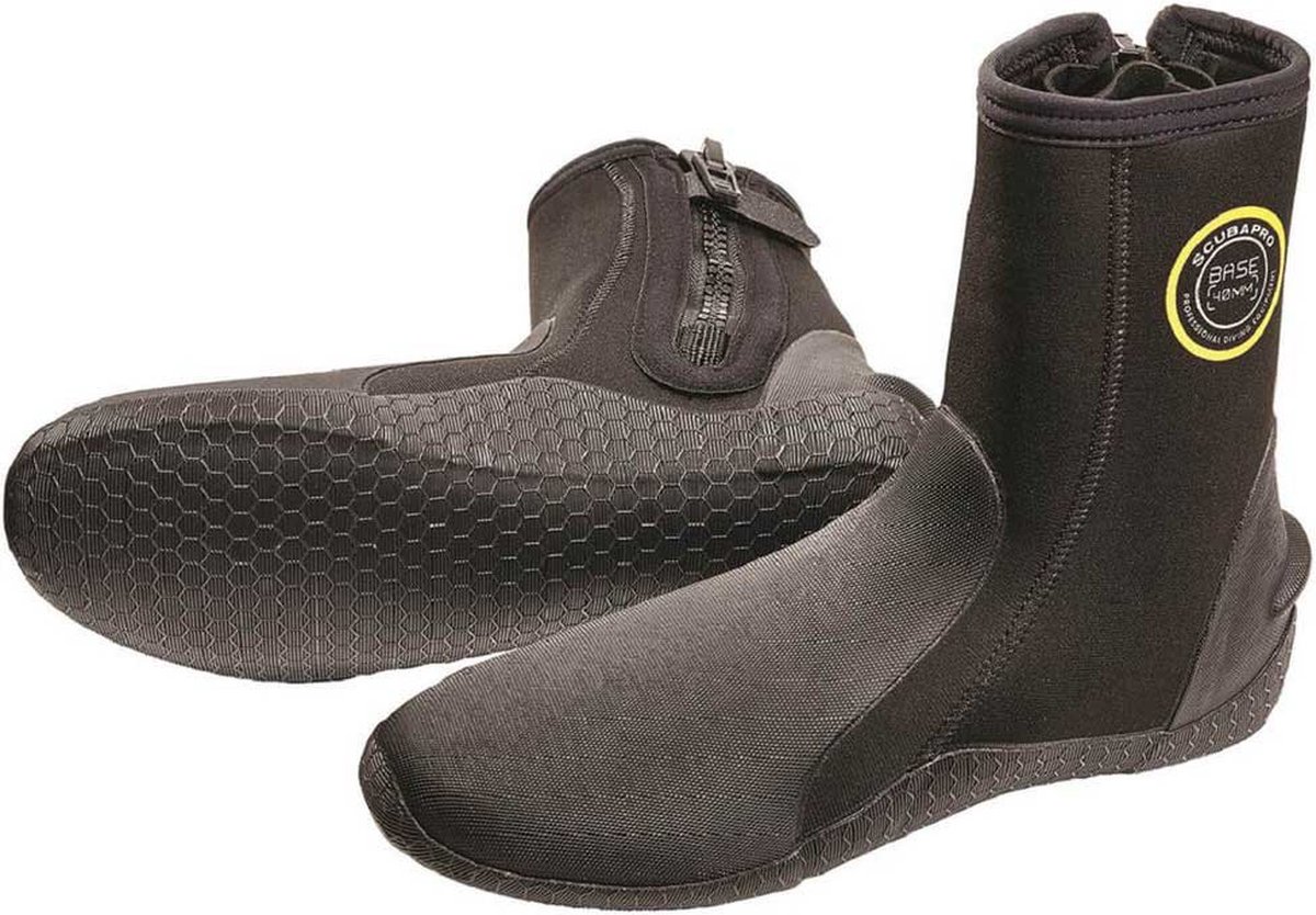 Scubapro Base 4 Mm Duikbooties Zwart EU 40-41