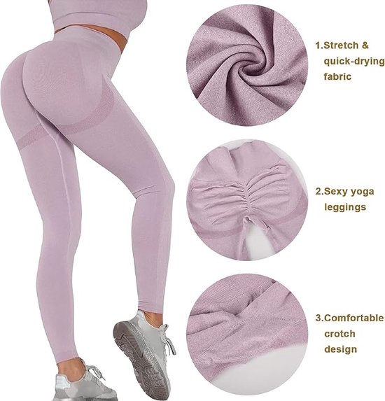 Sexy Yoga Pants femmes Legging pour Fitness Nylon taille haute