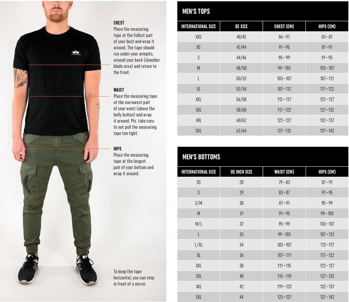 Alpha Industries RBF Latex Print T T-Shirt / Unisex Black-M