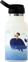 Bouteille Runbott en acier inoxydable avec revêtement en céramique - 350 ml - Carme Beluga