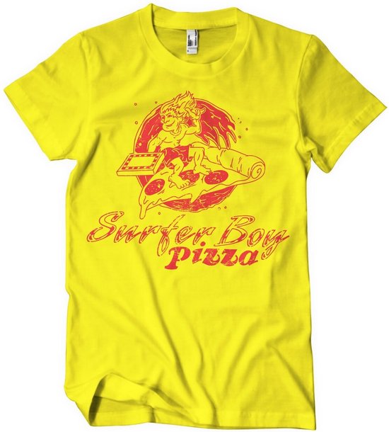 Stranger Things Surfer Boy Pizza T-Shirt