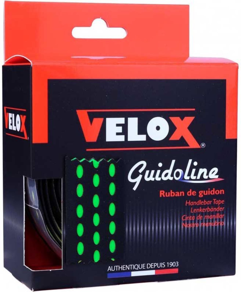 VELOX STUURLINT BI-COLOR 3.0 ZWART/GROEN