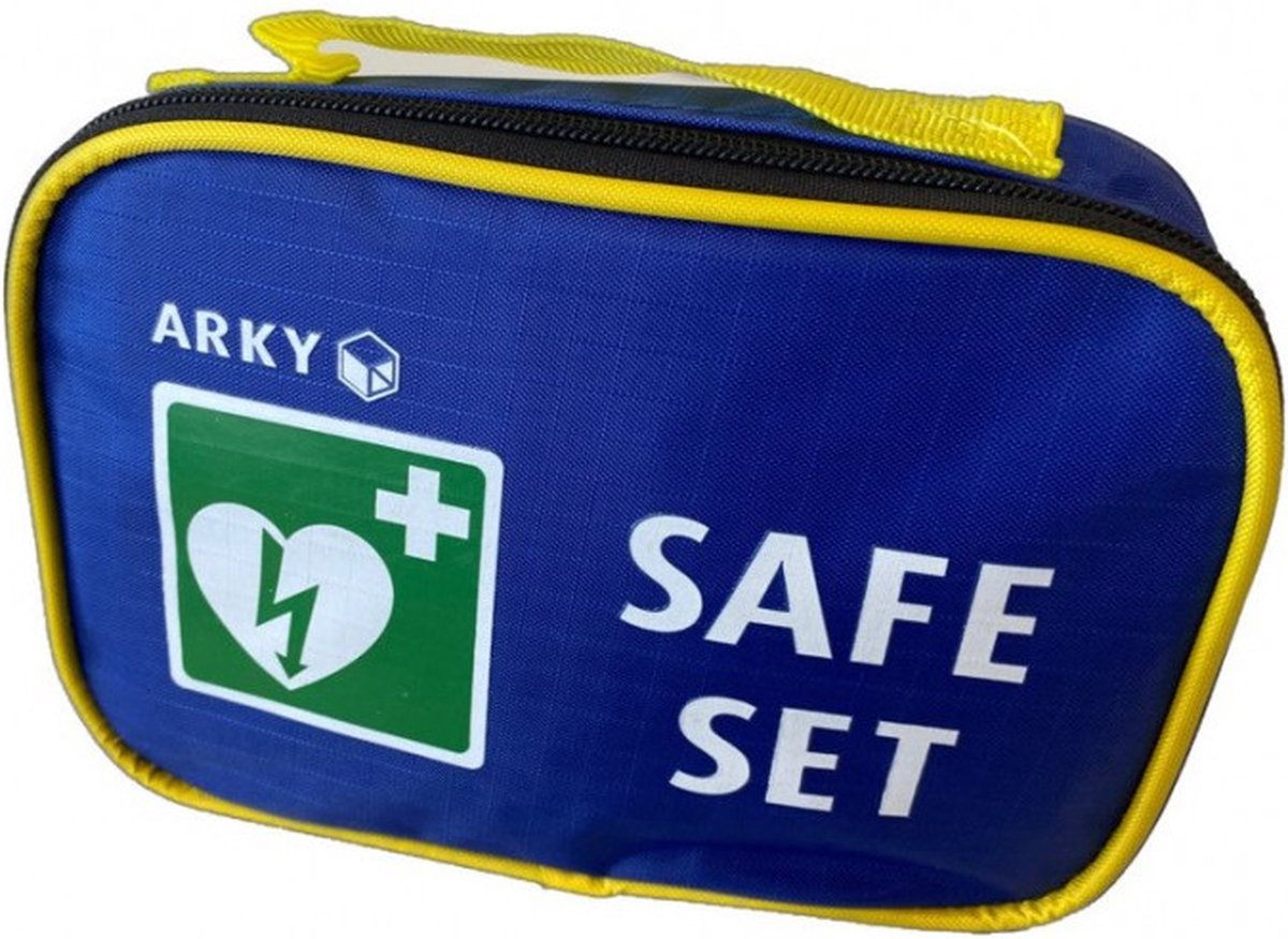 Goedkoopste AED reanimatieset in nylon tas