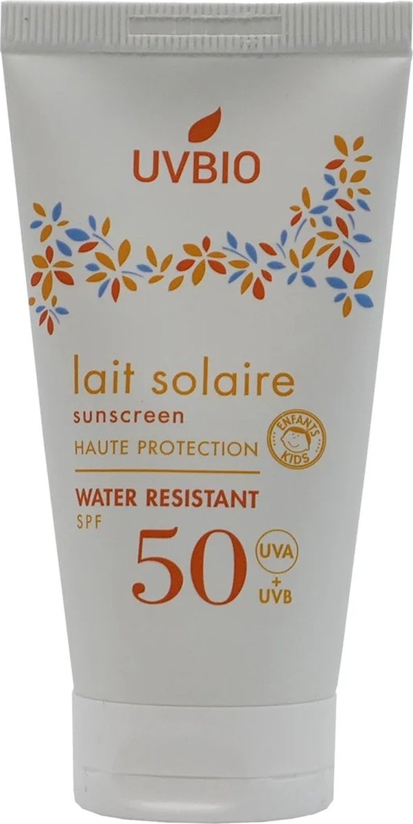 Goedkoopste UVBIO Sunscreen SPF50 Bio water resistant 50 ml