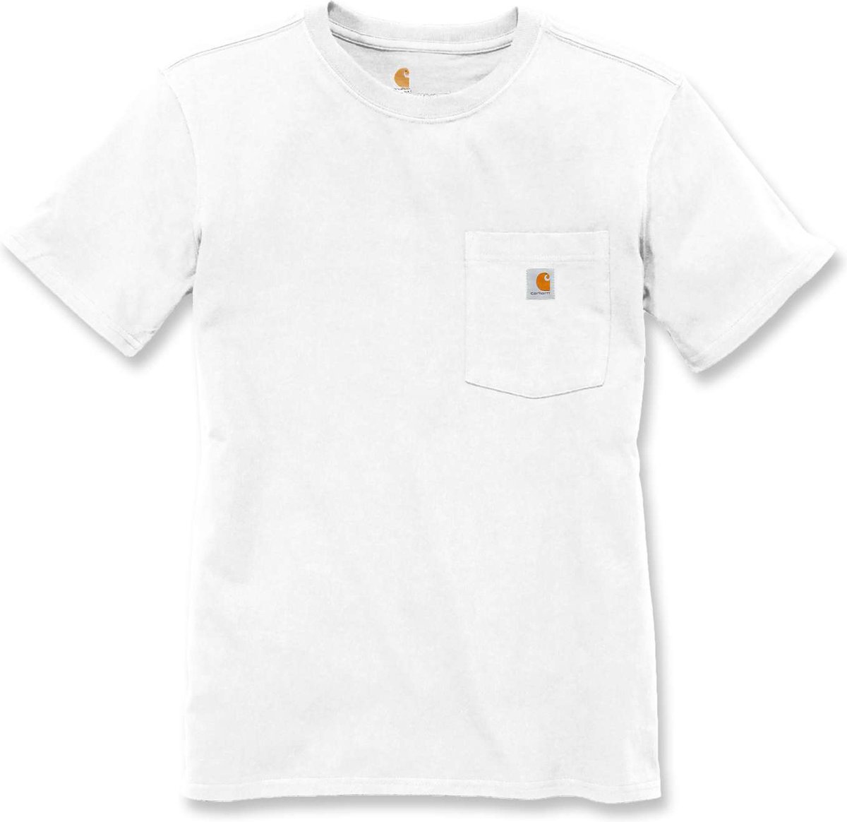 Carhartt Damen T-Shirt Workw Pocket S/S T-Shirt -L Wit