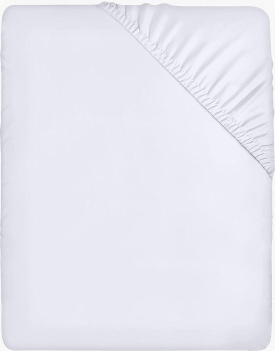 hoeslaken, 100% katoen, Cotton Soft and Cozy Fitted Sheet_160 x 200 cm