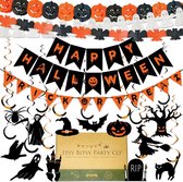 Timé - Halloween Decoratie - Halloween Slinger - Halloween Versiering - Halloween Spanddoek