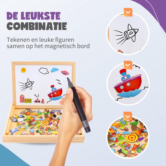 Magnetisch Hangend Manspel, 3D-geprint Galgje-bordspel