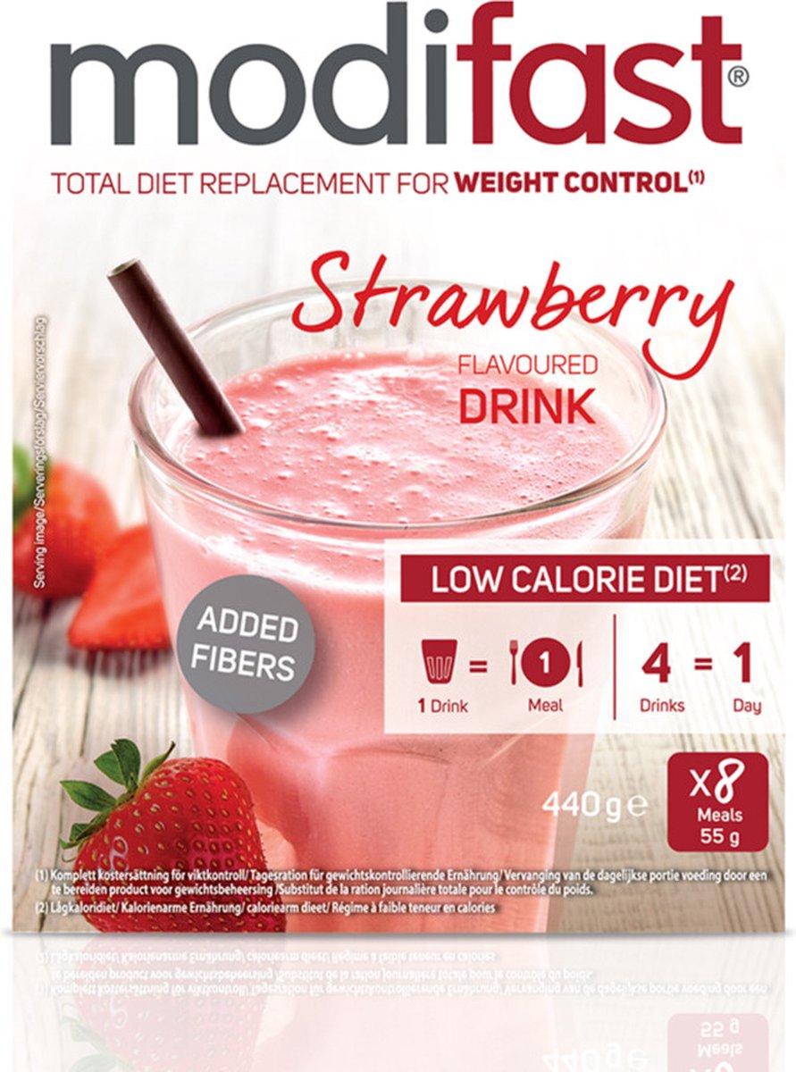 Modifast MilkshakeAardbeien
