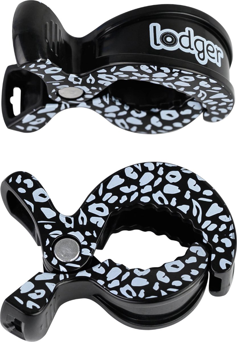 Goedkoopste Lodger Swaddle Printed Clips Black Dot 2 Stuks