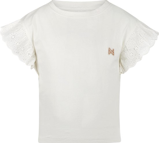 T-shirt Koko Noko R-girls 4 Filles - Blanc cassé - Taille 98
