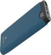 iMoshion® Batterie externe rechargeable 10 000 mAh - Fonction de charge rapide - USB, USB C & Micro USB - Convient pour iPhone - Blauw