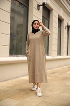 Tuniek trui jurk lang hijab | Tegelwit