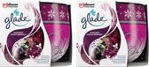 Glade - Geurkaars - Fresh Berries 2 x 1 20g - 2 pack
