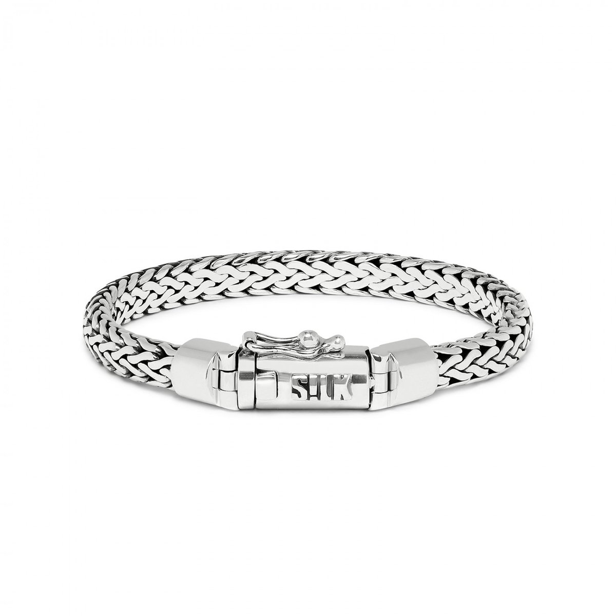 SILK Jewellery - Zilveren Armband - Arch - 301.19 - Maat 19,0 | bol
