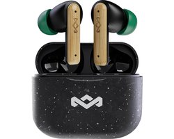 House of Marley Little Bird Oortjes Draadloos - 24 uur Speeltijd - Draadloze Oordopjes - Bluetooth - Eco Friendly Design - Quickcharge - Touchbediening - Zwart