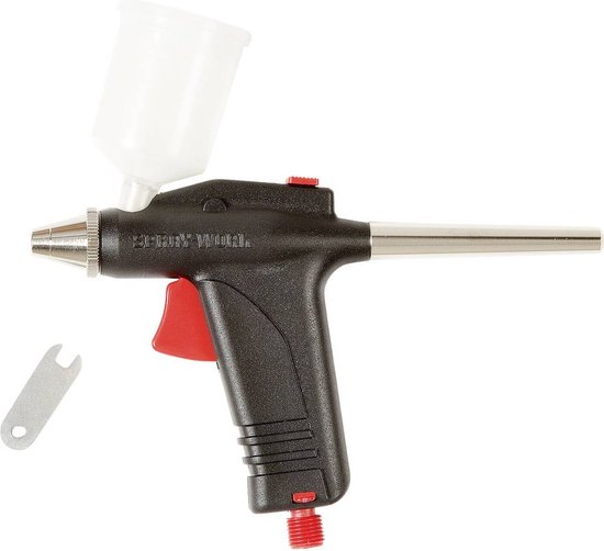 Tamiya SprayWork Basic Single action Airbrush pistool MondstukØ 0.3