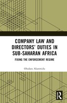 Routledge Studies on Law in Africa- Company Law and Directors’ Duties in Sub-Saharan Africa