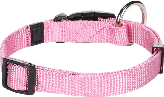 Flamingo - Flamingo Ziggi - Halsband Honden - Halsband Ziggi Roze S 30-45cm 15mm - 1st - 124736 - 1st - 1pce