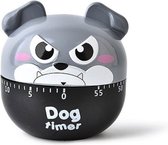 Bulldog Honden Kookwekker - 60 minuten - Pomodoro Timer
