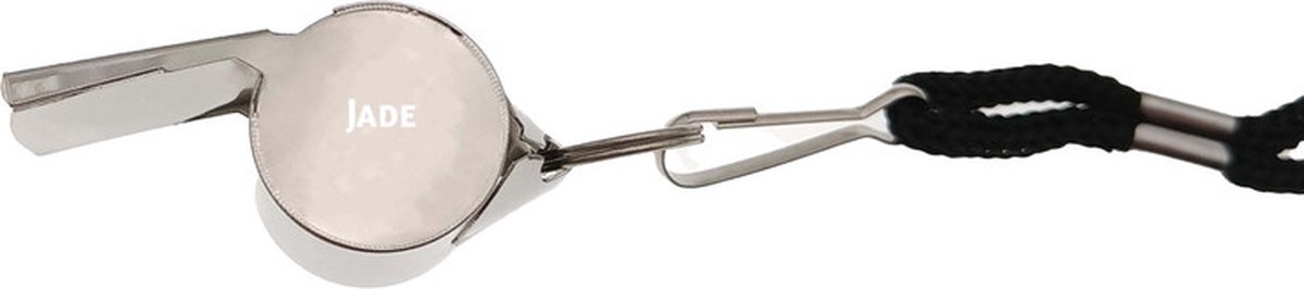 Fluit Met Gravering - Zilver - Naam - Jade