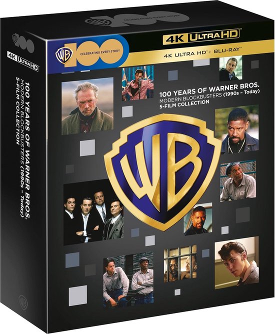 100 Years of Warner Bros. - Modern Blockbusters 5-Film Collection (1990s - Today) - blu-ray - Import