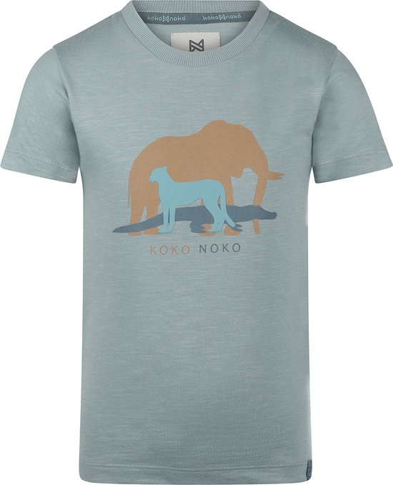 T-shirt Garçons Koko Noko R-boys 2 - Bleu clair - Taille 80