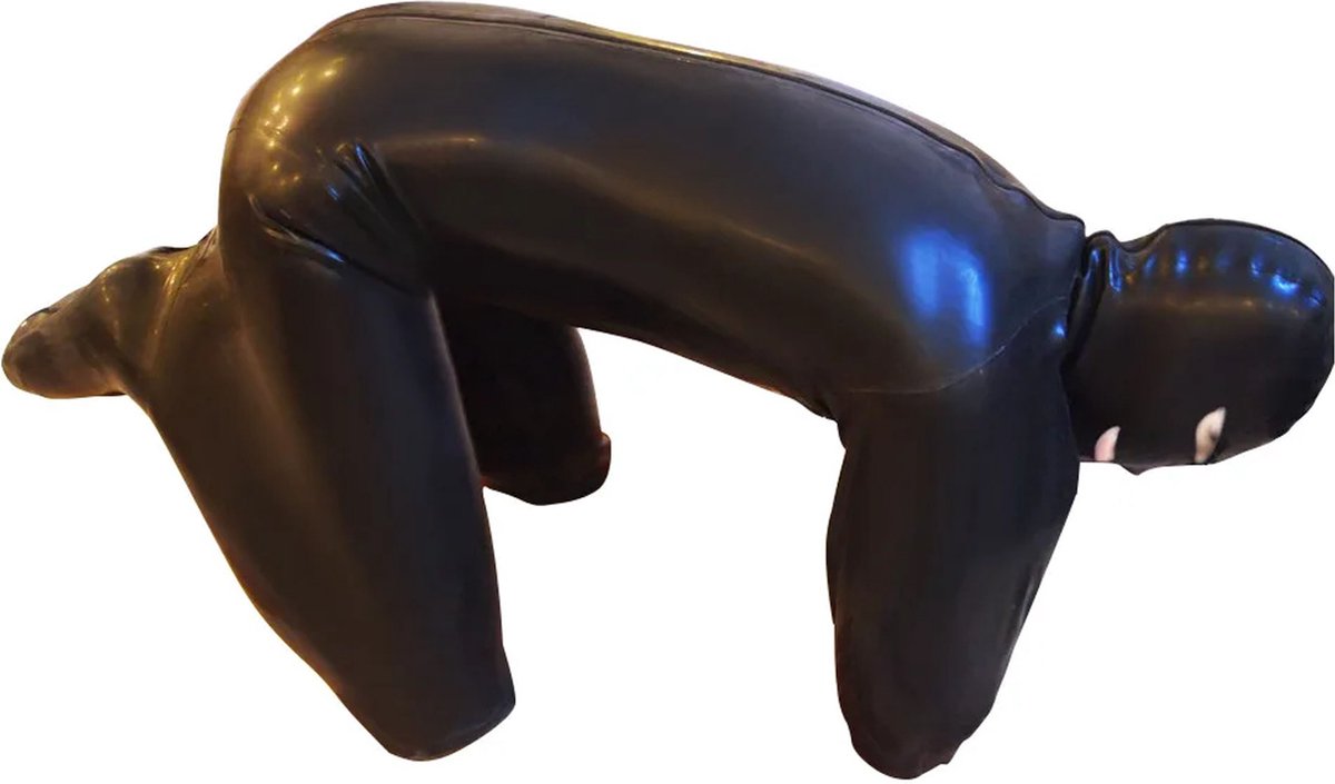 Goedkoopste Extreme BDSM bondage pak | Vastbinden | Armen en benen | Slaaf | Bivakmuts | SM | Leder | Jumpsuit | Zeer goede kwaliteit